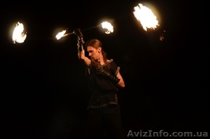 Огненное шоу,  светодиодное шоу в Киеве #852356