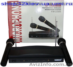 Yamaha YM 1000 HFF радиосистема 2 радиомикрофона  #854803