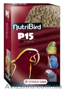 NutriBird P15 ОРИГИНАЛ ЕЖЕДНЕВНЫЙ корм с орехами для попугаев #855556