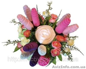 Букет из одежды. Мастер-класс.  #853479