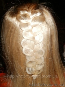 Плетение французских кос. Мастер-класс #853514