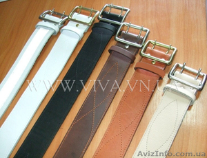 Ремень кожаный армейский #858253