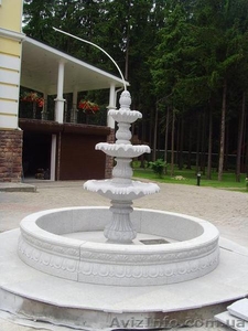 Фонтаны из гранита и мрамора #864813