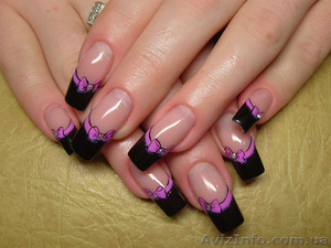 Наращивание акриловых ногтей #867565