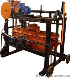 Самоходный вибростанок для производства шлакоблоков #862471