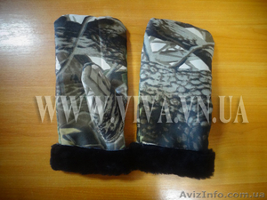 Руковицы на натуральном меху #858247