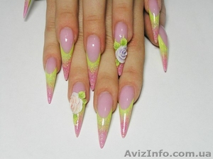 Наращивание-Маникюр-Педикюр на дому #857205