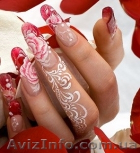 Узнай секреты создания и дизайна ногтей! Курсы наращивание и дизайн ногтей! #855635