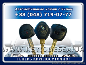 Автомобильные ключи с чипом - теперь круглосуточно! #864388