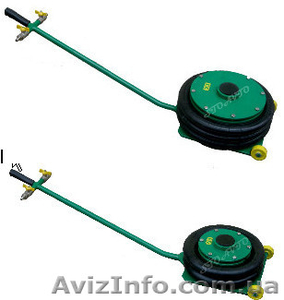 Домкраты подкатные с пневматическим приводом ДП-2,  ДП-3(гофровые) #854231