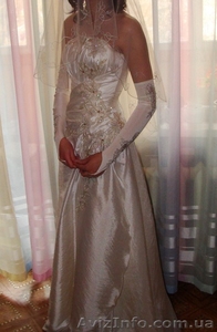 продам свадебное платье бу #865056