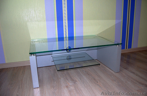 Стеклянная тумба под телевизор #861688