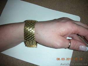 Браслет золотой 750 проба #855967