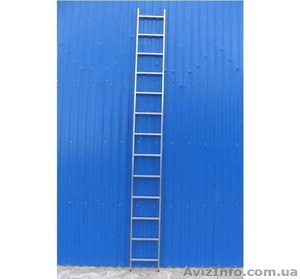 Односекционная приставная лестница Alumet Р1 1х12 #856688