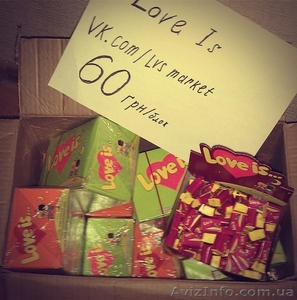 Жвачки Love Is 60 грн #859091