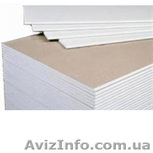 Гипсокартон стеновой 12, 5х1200х2500 KNAUF,  RiGips #870481