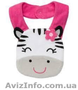 НОВЫЕ Яркие махровые слюнявчики CARTERS,  Америка #860699