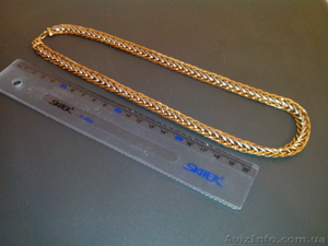 Золотая цепочка 51х1 см #869058