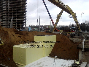 Гидроизоляция фундамента мембраной ПВХ, устройство мембранной изоляции #20689