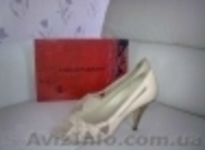 Новые кожаные женские туфли #862347