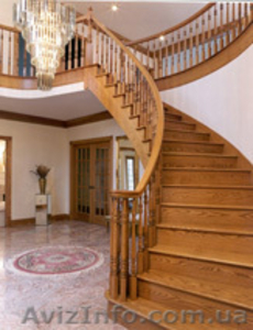 Изготавливаем лестницы из натурального дерева #871956