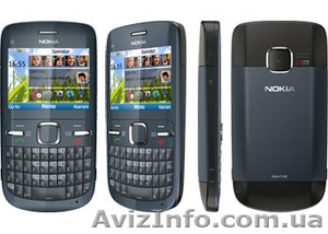 мобильный телефон Nokia C3-00 graphite #854027
