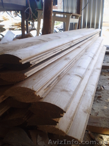 Деревяная вагонка. Блок хаус. #852318