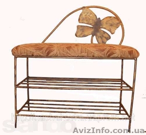 Пуфик  в прихожую «Бабочка» ( Бесплатная доставка) #869476