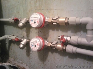 Установка водяных счетчиков #857481