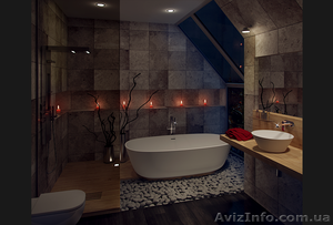 Дизайн интерьера визуализация #865426