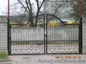 Кирпичные заборы Днепропетровск stroika-dnepr.com  ворота калитки #876385