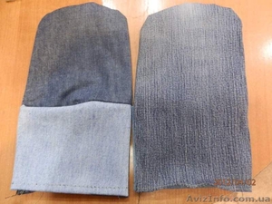 рукавиці джинс з подвійним налодоніком  #877664