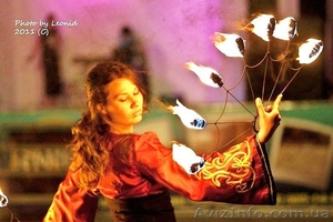 Огненное шоу от Театра Огня 