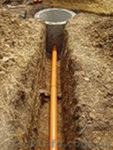 Сливные ямы,  земляные работы #884644