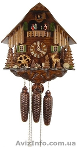 часы с кукушкой деревянные #887513