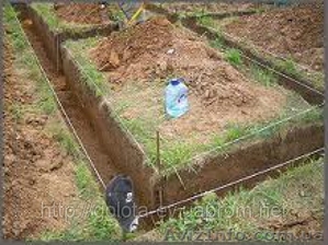 Землекопные работы: копка траншей,  котлованов, выгребных ям фундаментов в одессе  #884190