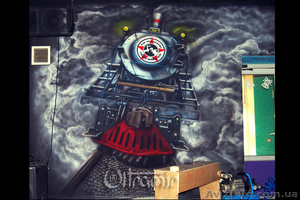 художественная роспись интерьеров,  фасадов,  аэрография транспорта #882204