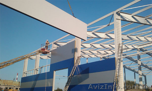 Кровельные и стеновые сэндвич-панели #885632