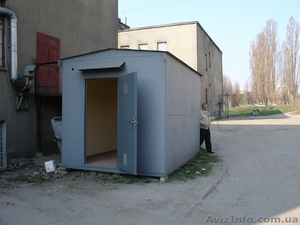 вагончик для дачи металлический #887264