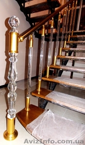 Перила из алюминия,  лестничные ограждения самые дешевые в Виннице #882569