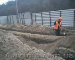 Земляные работы вручную,  планировка территории #877467