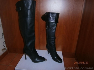 Продам сапоги. кожа #874637