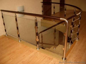 Ограждения,  перила,  поручни из нержавеющей стали #886705