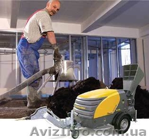 Cтяжка,  штукатурка машинним методом #873612