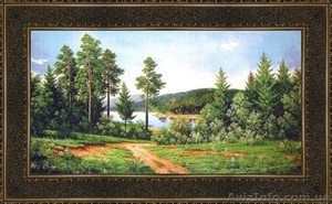 Мы предлагаем готовые гобелены в рамах #894348