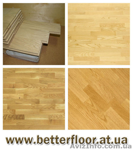 Продаем дубовый паркет 22 мм по цене 15 мм! Купить паркет в Киеве недорого,  укла #904016