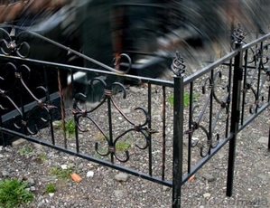 РИТУАЛЬНЫЕ ОГРАДЫ НА МОГИЛУ,  ОГРАДКИ МОГИЛЬНЫЕ #901034