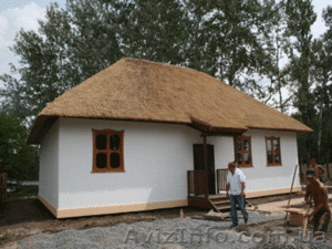 камышовая кровля #895848