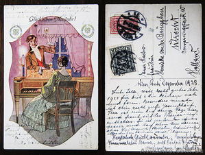 Антиквариат,  открытки. Продам антикварные открытки #906387