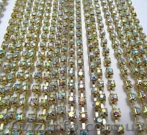 Цепи из страз для декора и текстиля. #895949